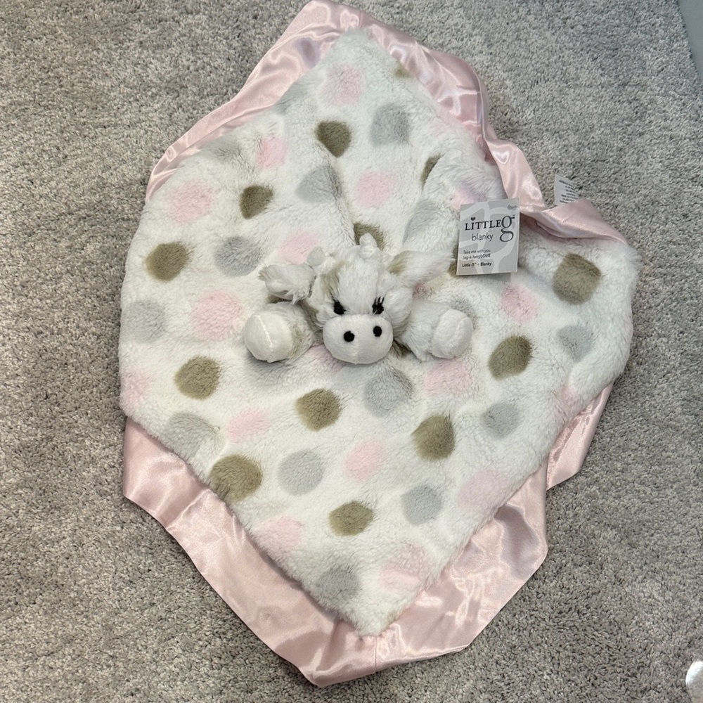 Little Giraffe Pink Lovey